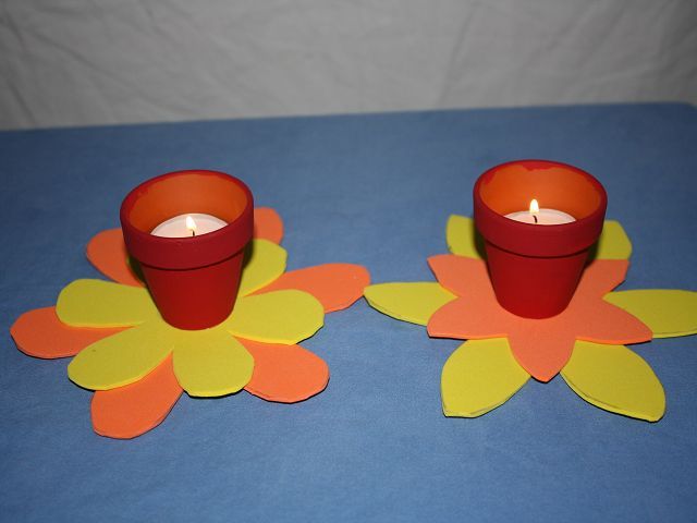 Teelichthalter " Blume 1 "
