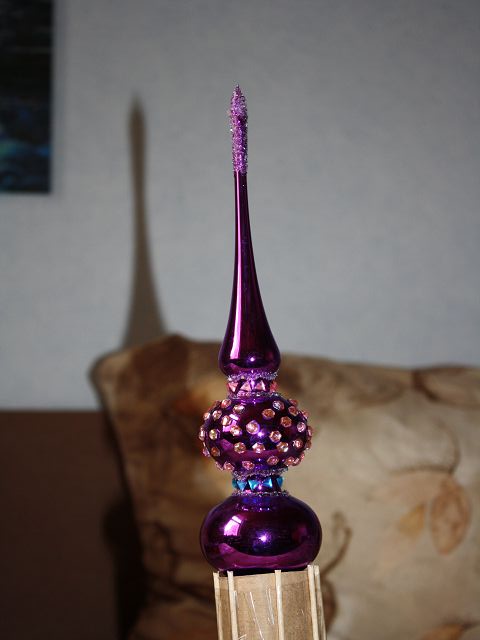 alte Weihnachtsbaumkugeln neu gemacht .2
